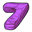 Purple 7th Subetaversary Plushie