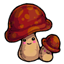 Autumn Mushroom Plushie