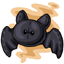 Black Bat Plushie