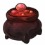 Bubbling Red Cauldron Plushie