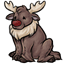 Dudley the Dim Reindeer Plushie