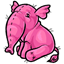 Pink Elephant Plushie