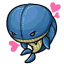 Evil Lovely Whale Plushie