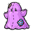 Purple Ghost Plushie