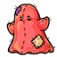 Red Ghost Plushie