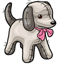 Gray Handmade Puppy Plushie