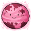 Pink Happy Planet Plushie