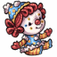 Little Lovely Clown Plushie