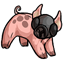 Paranoid Pig Plushie