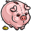 Piggy Bank Plushie