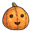 Unprepared Pumpkin Plushie