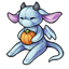 Baby Blue Pumpkin Imp Plushie