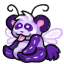 Purple Pandapixi Plushie