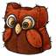 Retro Owl Plushie