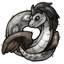 Silver Serpenth Plushie