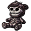 Skeletal Bear Plushie