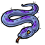 Blue Snake Plushie