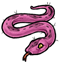 Pink Snake Plushie