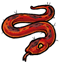 Red Snake Plushie