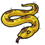 Yellow Snake Plushie