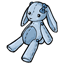 Soft Blue Bunny Plushie