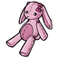 Soft Pink Bunny Plushie