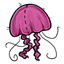 Pink Jellyfish Souvenir Plushie