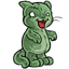 Squishy Zombie Kitten Plushie