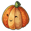 Textured Pumpkin Plushie