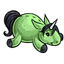 Green Unicorn Plushie