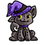 Purple Witch Cat Plushie