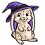 Purple Witch Bunny Plushie