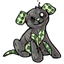 Green Patchy Puppy Plushie