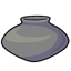 Ancient Gray Pot