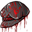 Bloodred Puffy Hat