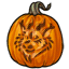 Tempest Carved Pumpkin