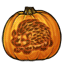 Priggle Carved Pumpkin