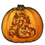 Serpenth Carved Pumpkin