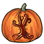 Ikumoradeekanox Carved Pumpkin