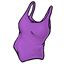 Purple Bathing Suit