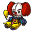Clown Rag Doll