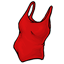 Red Bathing Suit