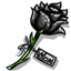 Mothers Day Black Rose