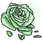 Green Roseband