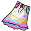 Frilly Spectrum Skirt