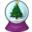 Lumineve Tree Snow Globe