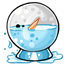 Melted Snow Globe