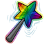 Rainbow Star Rod