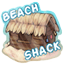 Beach Shack Sticker