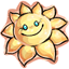 Beaming Sun Puffy Sticker